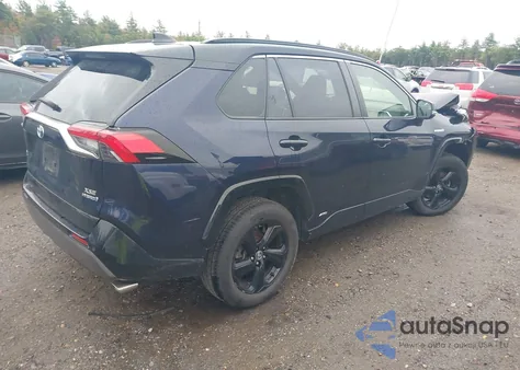 2020 Toyota Rav4 Hybrid Xse z USA, uszkodzony, nr VIN JTMEWRFV4LD526995